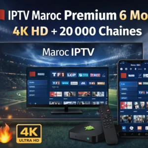 Abonnement Streaming Premium 6 Mois – Qualité 4K HD